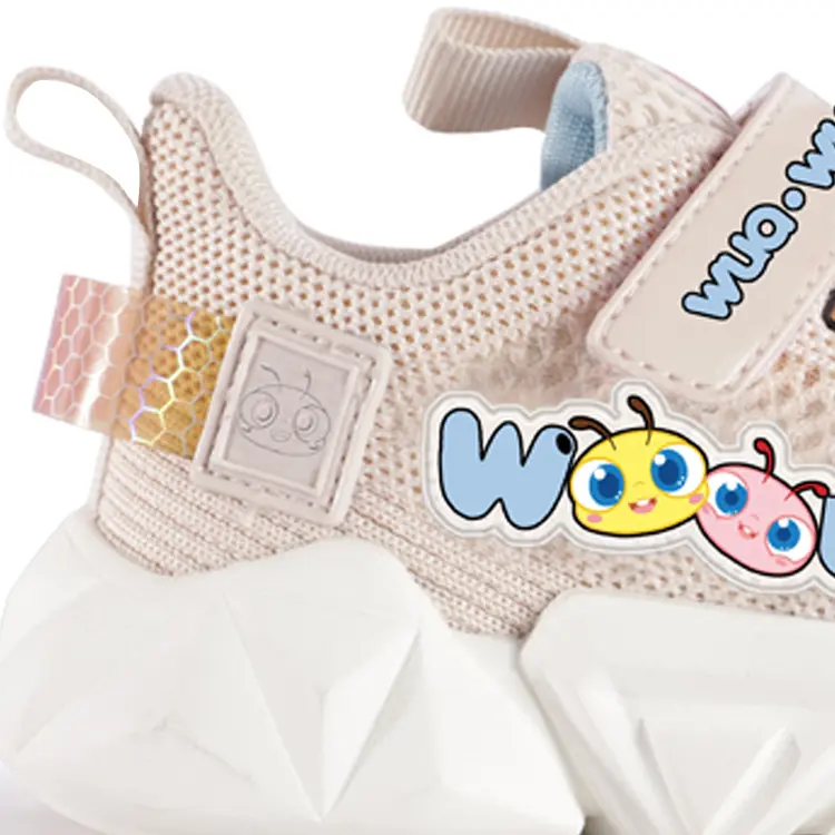 Fujian Footwear Factory Children Sport Breathable Soft Zapatos Trainers Girls Sneakers Kids